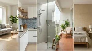 5 Room Transformation Ideas Using Low Budget Tiles