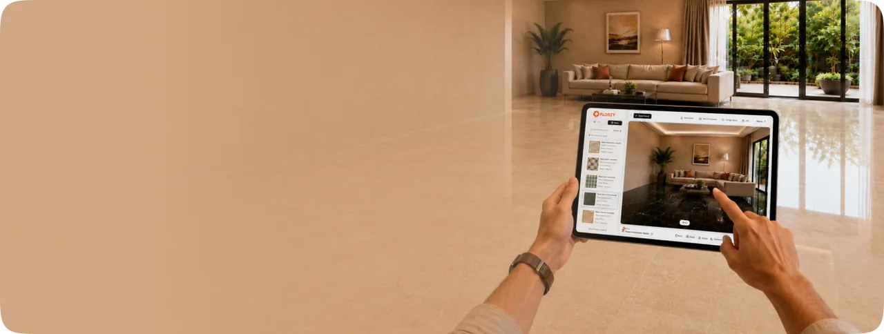 Visualise tiles in your space
