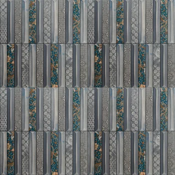 Matt Punch Glue Patterned Decorative Ceramic Tile image 1