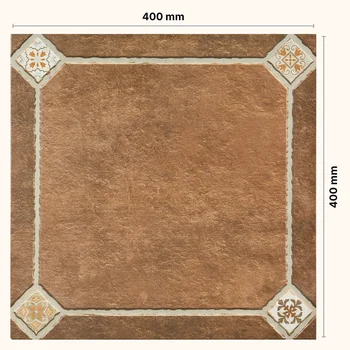 Rustic Matt Punch Pattern Vitrified Tile image 2