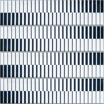 Matt Punch Monochrome Ceramic Tile image 1