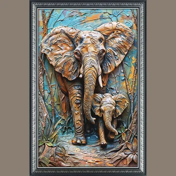 Matt Embossed Poster Vitrified Tile image 1