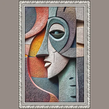 Matt Embossed Poster Vitrified Tile image 1