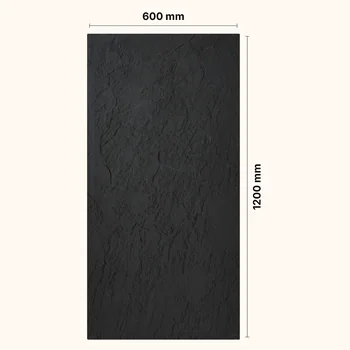 Matt Glue Carving Marble Vitrified Tile image 2