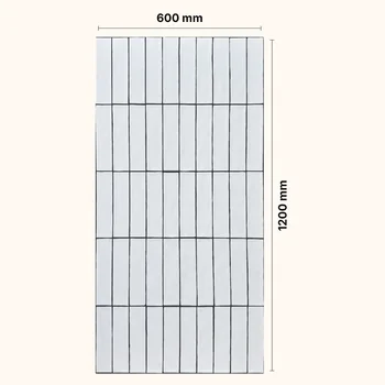 Matt Punch Subway Vitrified Tile image 2