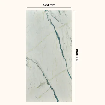Matt Glue Carving Marble Vitrified Tile image 2