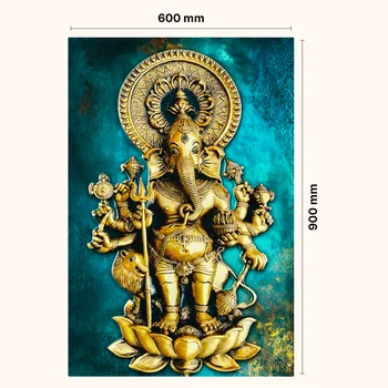 Matt Embossed Poster Vitrified Tile image 2