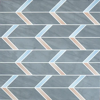 Matt Luster Chevron Ceramic Tile image 1