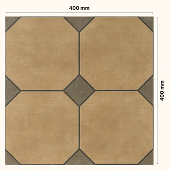 Rustic Matt Punch Decorative Vitrified Tile image 2