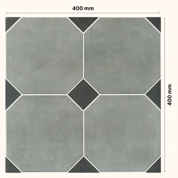 Rustic Matt Punch Decorative Vitrified Tile image 2