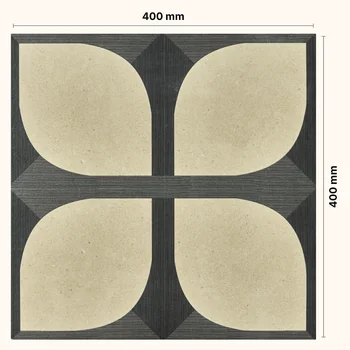 Rustic Matt Punch Decorative Vitrified Tile image 2