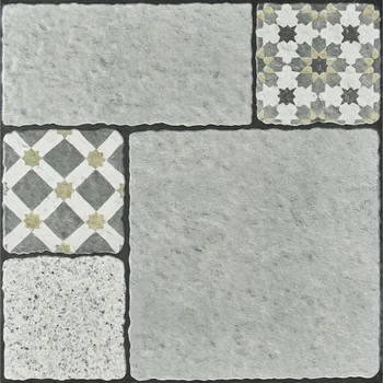 Rustic Matt Punch Decorative Vitrified Tile image 1