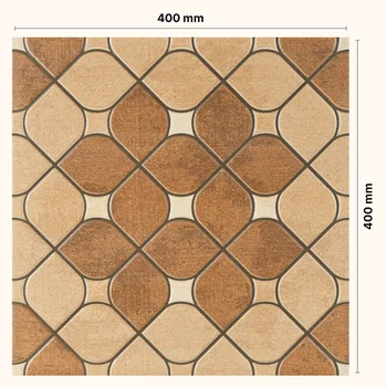 Rustic Matt Punch Pattern Vitrified Tile image 2