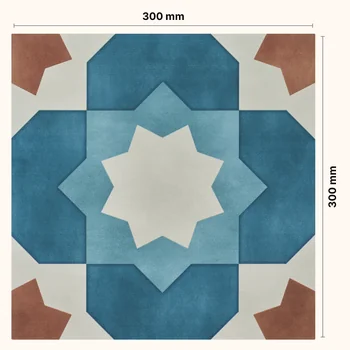 Matt Luster Moroccan Ceramic Tile image 2