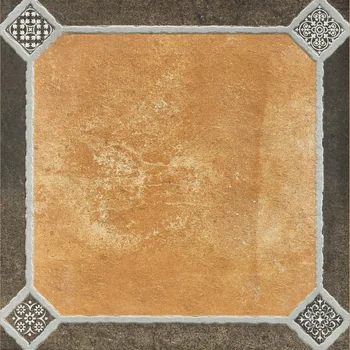 Rustic Matt Punch Patterned Decorative Vitrified Tile image 1