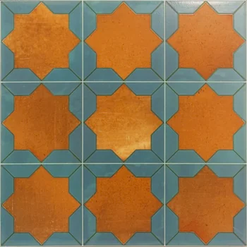 Matt Carving Moroccan Ceramic Tile image 1