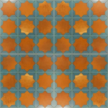 Matt Carving Moroccan Ceramic Tile image 2