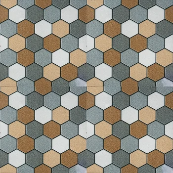 Matt Punch Geometric Vitrified Tile image 2