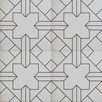 Matt Luster Patterned Decorative Vitrified Tile image 2