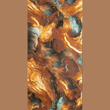 Matt Glue Carving Abstract Vitrified Tile image 2