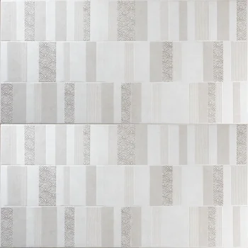 Matt Punch Carving Patterned Decorative Vitrified Tile image 1