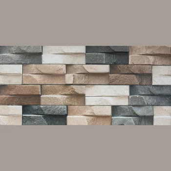 Stone Wall Cladding Vitrified Tile image 1