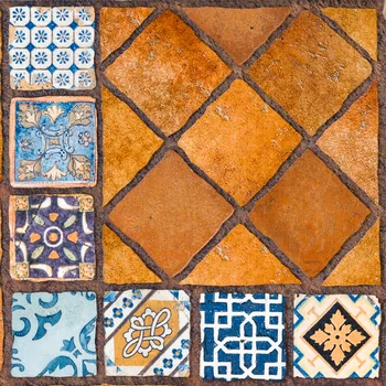 Matt Punch Moroccan Third Fire Vitrified Tile image 2