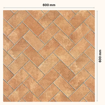 Rustic Matt Patterned Decorative Vitrified Tile image 2