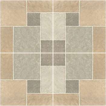 Rustic Matt Patterned Decorative Vitrified Tile image 2