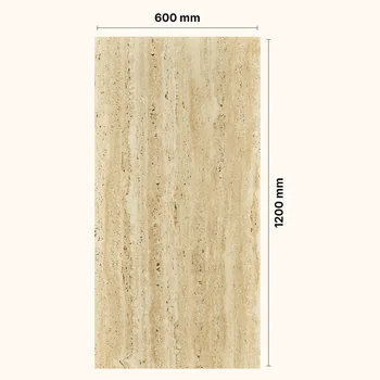 Matt Carving Travertine Vitrified Tile image 2