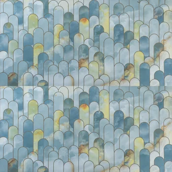 Glossy Patterned Decorative Vitrified Tile image 1