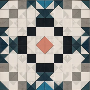Matt Glue Patterned Decorative Vitrified Tile image 1