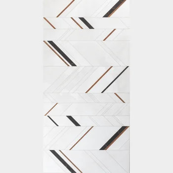 Glossy Geometric Vitrified Tile image 1