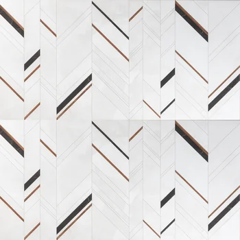 Glossy Geometric Vitrified Tile image 2