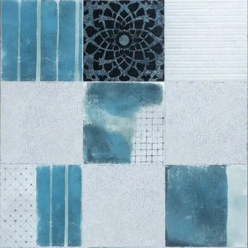 Matt Embossed Patterned Decorative Vitrified Tile image 2