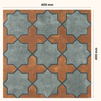 Matt Punch Patterned Decorative Vitrified Tile image 2