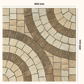 Rustic Matt Patterned Decorative Vitrified Tile image 2