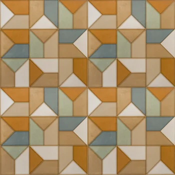 Rustic Carving Mosaic Vitrified Tile image 1