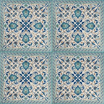 Matt Glue Patterned Decorative Vitrified Tile image 1