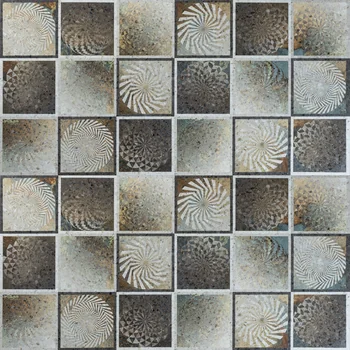 Matt Carving Patterned Decorative Vitrified Tile image 1