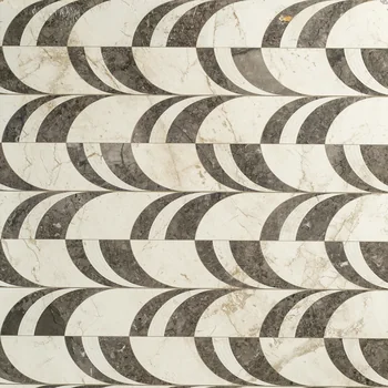 Matt Carving Patterned Decorative Vitrified Tile image 2