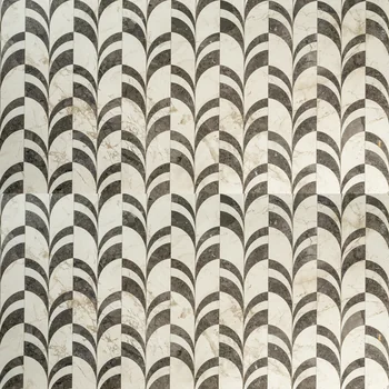Matt Carving Patterned Decorative Vitrified Tile image 1
