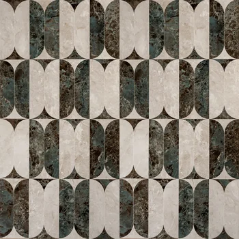 High Glossy Patterned Decorative Vitrified Tile image 1
