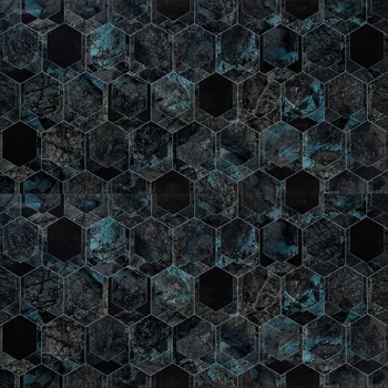 High Glossy Geometric Vitrified Tile image 1