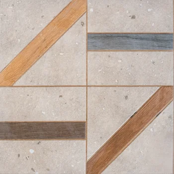 Rustic Matt Patterned Decorative Vitrified Tile image 1