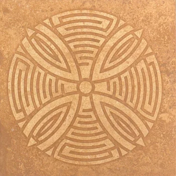 Rustic Matt Patterned Decorative Vitrified Tile image 1