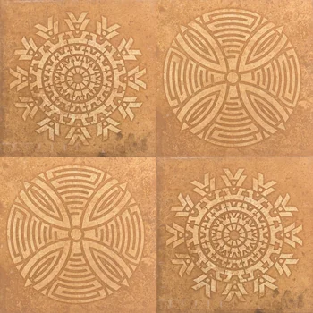 Rustic Matt Patterned Decorative Vitrified Tile image 2