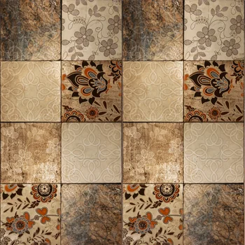 Glossy Patterned Decorative Ceramic Tile image 2