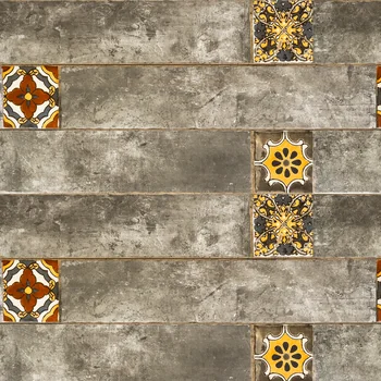Matt Punch Wooden Plank Vitrified Tile image 1