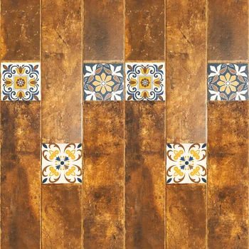 Matt Punch Wooden Plank Vitrified Tile image 2